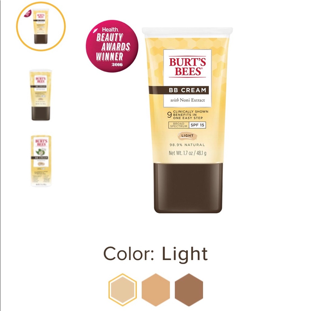 Burt’s Bees BB cream